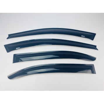 Дефлекторы окон Volkswagen Jetta 2011-2018 Sedan накладные (DEFL) Q2-2